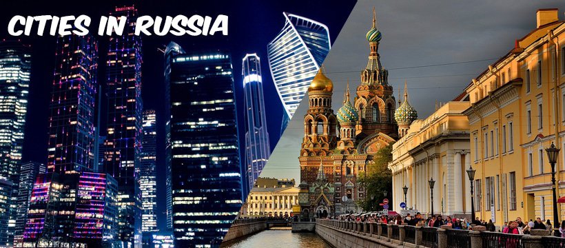 Cities in Russia